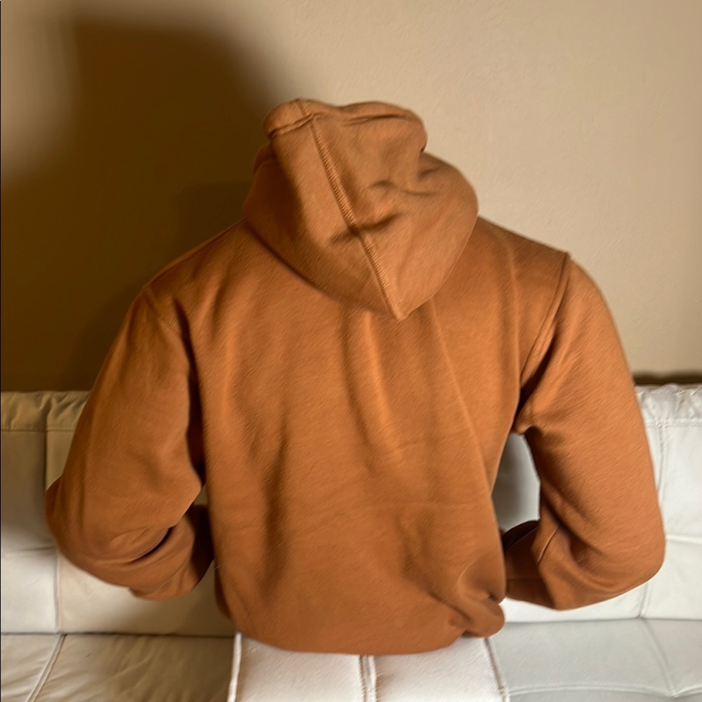 Jordan Men’s Dusty Peach Hoodie Sweatshirt Pullover Size Large - Picture 4 of 5